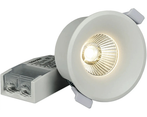 Takmonterad spotlight med LED-lampa och kopplingsdosa