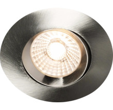 Infälld spotlight med metallram