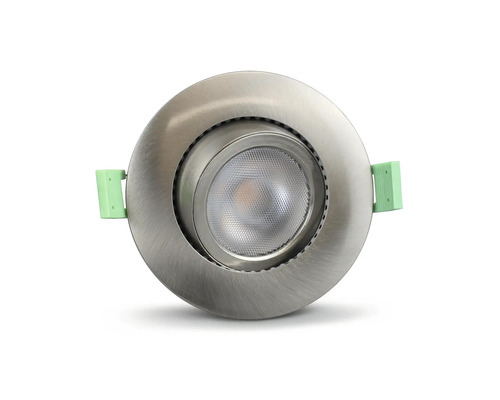 Infälld spotlight i metall