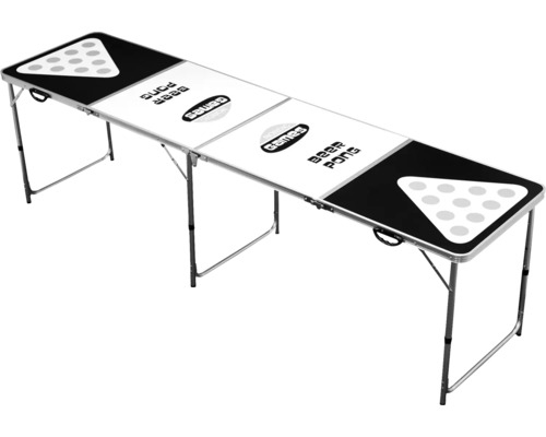 Beer Pong-bord NORDIC Games inkl. 24 muggar & 24 bollar 240x60cm-0