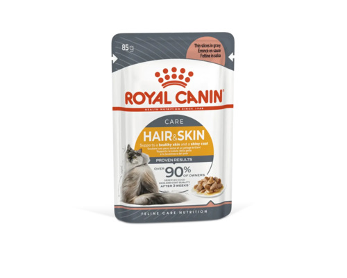 Kattmat ROYAL CANIN Hair & Skin Care Gravy Adult 12x85g Kattmat ROYAL CANIN Hair & Skin Care Gravy Adult 12x85g