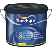 Färgburk för tak och väggar