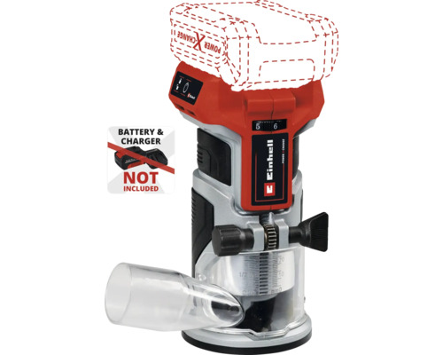 Handöverfräs EINHELL TP-ET 18V utan batteri & laddare Handöverfräs EINHELL TP-ET 18V utan batteri & laddare