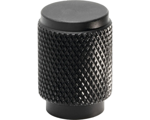 Knopp BESLAG DESIGN Riff Ø21mm mattsvart Knopp BESLAG DESIGN Riff Ø21mm mattsvart