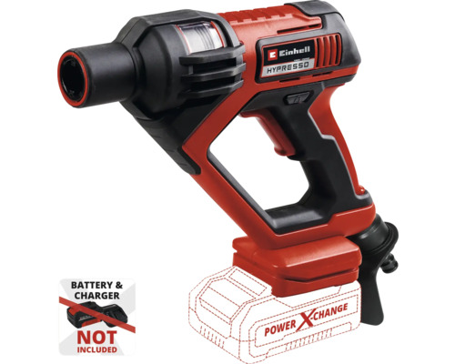 Einhell HYPRESSO batteridriven varmluftspistol utan batteri och laddare