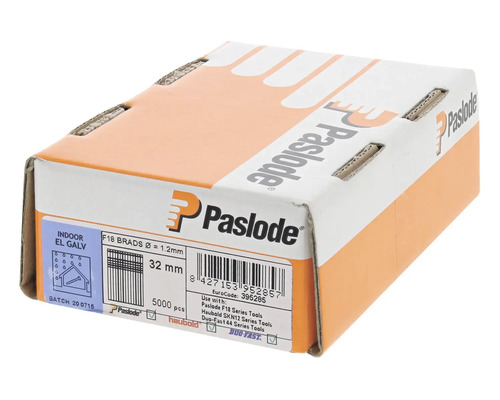 Paslode F18-spik med en diameter på 1,2 mm, längd 32 mm, 5000 stycken i en förpackning