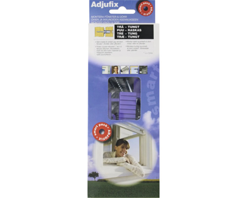 Adjufix förpackning för fönster- och dörrmonteringshjälpmedel