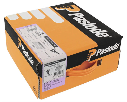 Paslode Spiklåda med 4,0x40 mm ringformade spikar