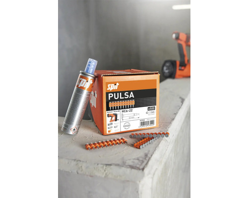 Spit Pulsa HC6-22 fästelement och gaspatron