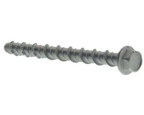 Betongskruv med platt huvud