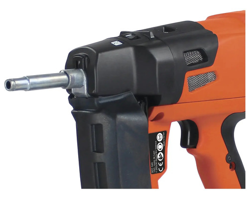 Detaljvy av en bultpistol