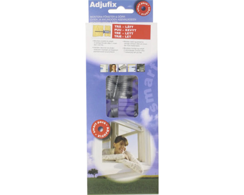Adjufix monteringsset för fönster och dörrar i förpackning