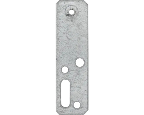 Beslag ADJUFIX rakt för montage 120mm FZV BSA1120 Metallfästplatta med flera hål