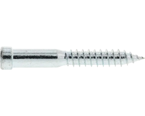 Träskruv ADJUFIX 8x64mm förzinkad 100-pack Träskruv med försänkt huvud