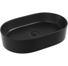 Oval handfat för bänkmontage av keramik
