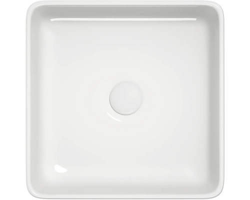 Fyrkantig tvättställsskål i keramik