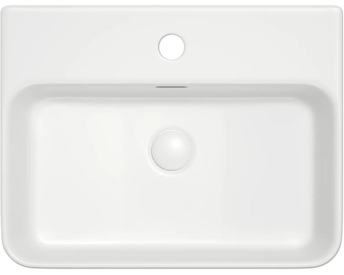 Vy från ovan av ett tvättställ