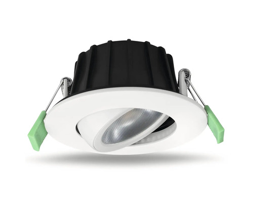 Infälld spotlight med vridbar ljusenhet