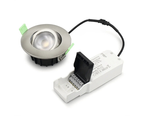 Infälld spotlight med LED-drivrutin