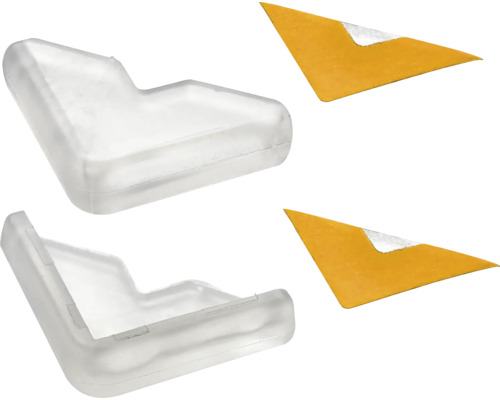 Hörnskydd HETTICH 30x30x8,5mm plast transparent självhäftande