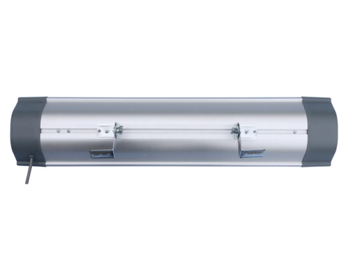 Infraröd värmare med fästen för montering