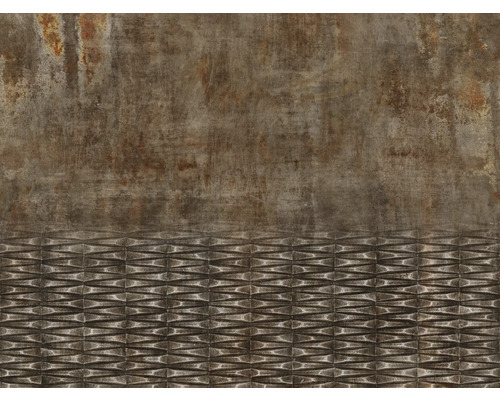 Kakelmönster med strukturerad yta och industriell look