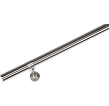 Metallräcke med fäste