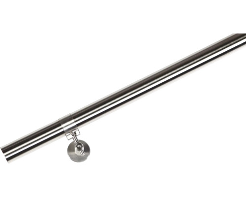 Ledstångsset PERTURA rostfritt A2 40x6000mm Rostfritt stålräcke med fäste