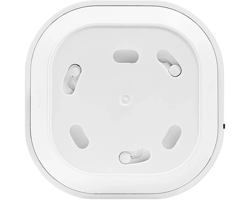 Vit monteringsplatta för lampor