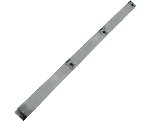 Takrännekrok i metall med fästen