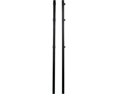 Stolpe HORTUS 4x150cm svart Stolpe HORTUS 4x150cm svart