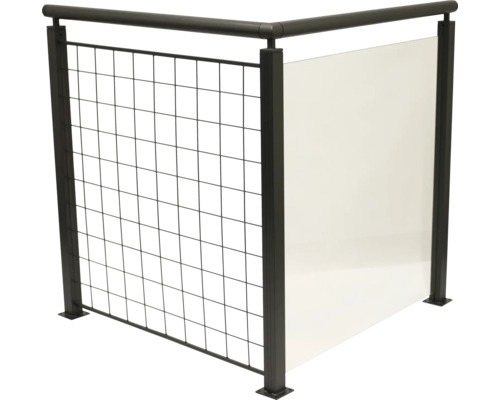 Glasstaket HORTUS 100x90cm klart glas exkl. stolpar Glasstaket HORTUS 100x90cm klart glas exkl. stolpar