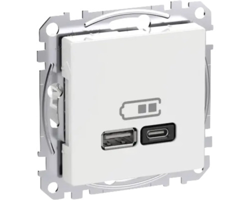 Laddstation SCHNEIDER ELECTRIC USB A+C Exxact 45W