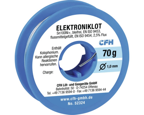 Elektrolod CFH EL 324 blyfri 70 g