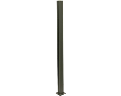 Metallstolpe för stängsel