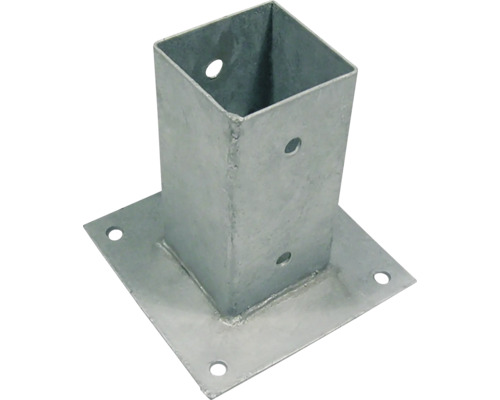 Stolpfot galvaniserad 71x71x150mm Stolpfot galvaniserad 71x71x150mm