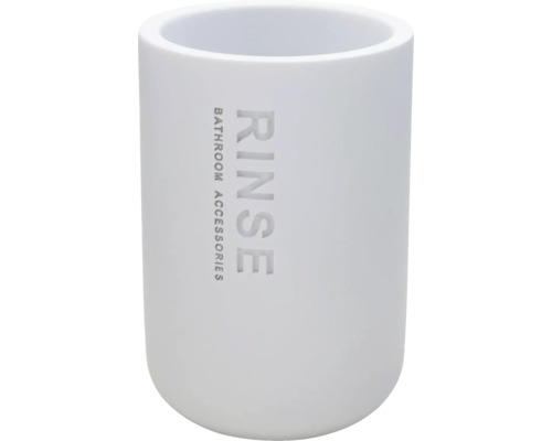 Tandborstmugg HABO Nature vit matt 30103 Tandborstmugg HABO Nature vit matt 30103