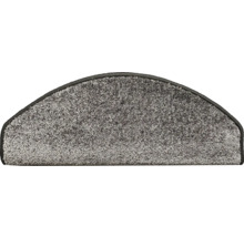 Trappsteg av textilmaterial med halvcirkelformad design
