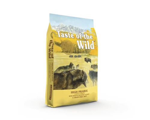 Hundmat TASTE OF THE WILD High Prairie Bison spannmålsfritt 2kg