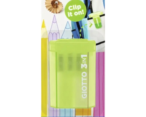 Giotto 3 i 1 pennvässare med behållare