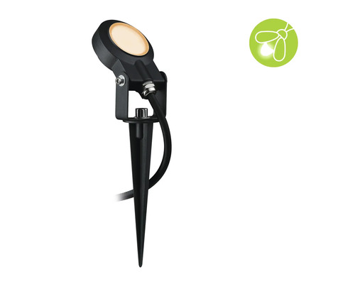 Trädgårdsstrålkastare med markspett för belysning av utomhusområden