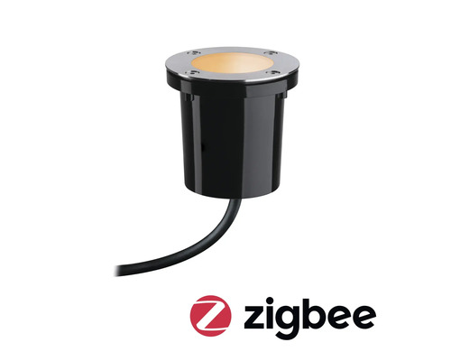 Markspotlight med Zigbee-logotyp