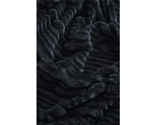 Närbild av en ribbad textilfilt