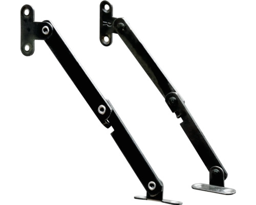 Klaffhållare HETTICH mini 130mm svart