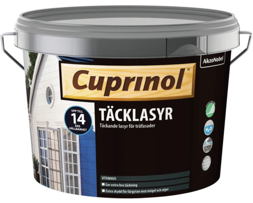 Täcklasyr CUPRINOL vit 2,5L