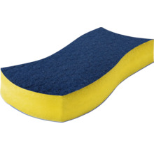Skrubbsvamp med slipande pad och svampsida
