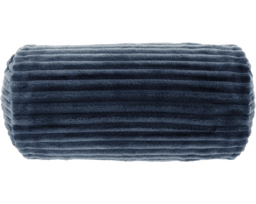 Nackkudde UNIQUE LIVING Cord dark blue 25x45cm Nackkudde UNIQUE LIVING Cord dark blue 25x45cm