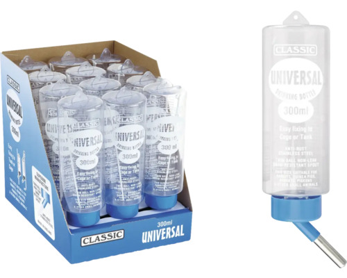 Vattenflaska KARLIE Classic plast M 300ml ca 30x6cm Vattenflaska KARLIE Classic plast M 300ml ca 30x6cm