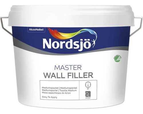 Spackel NORDSJÖ Master Wall Filler 2,5L