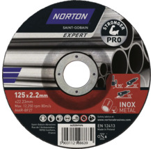 Norton Saint-Gobain Expert kapskiva 125 x 2,2 millimeter för metall